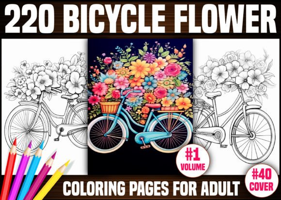 220 Bicycle Flower Coloring Pages KDP: A Practical Guide for Adult Coloring Book Creators