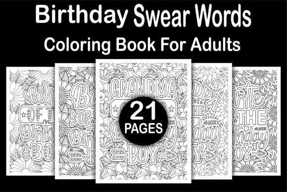 Birthday Quotes Coloring Books - KDP